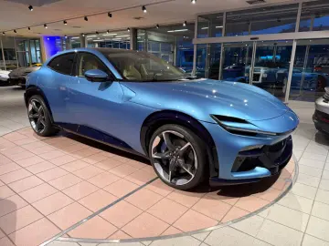 FERRARI Purosangue V12 FULL-CARBON-BLUE PANORAMA