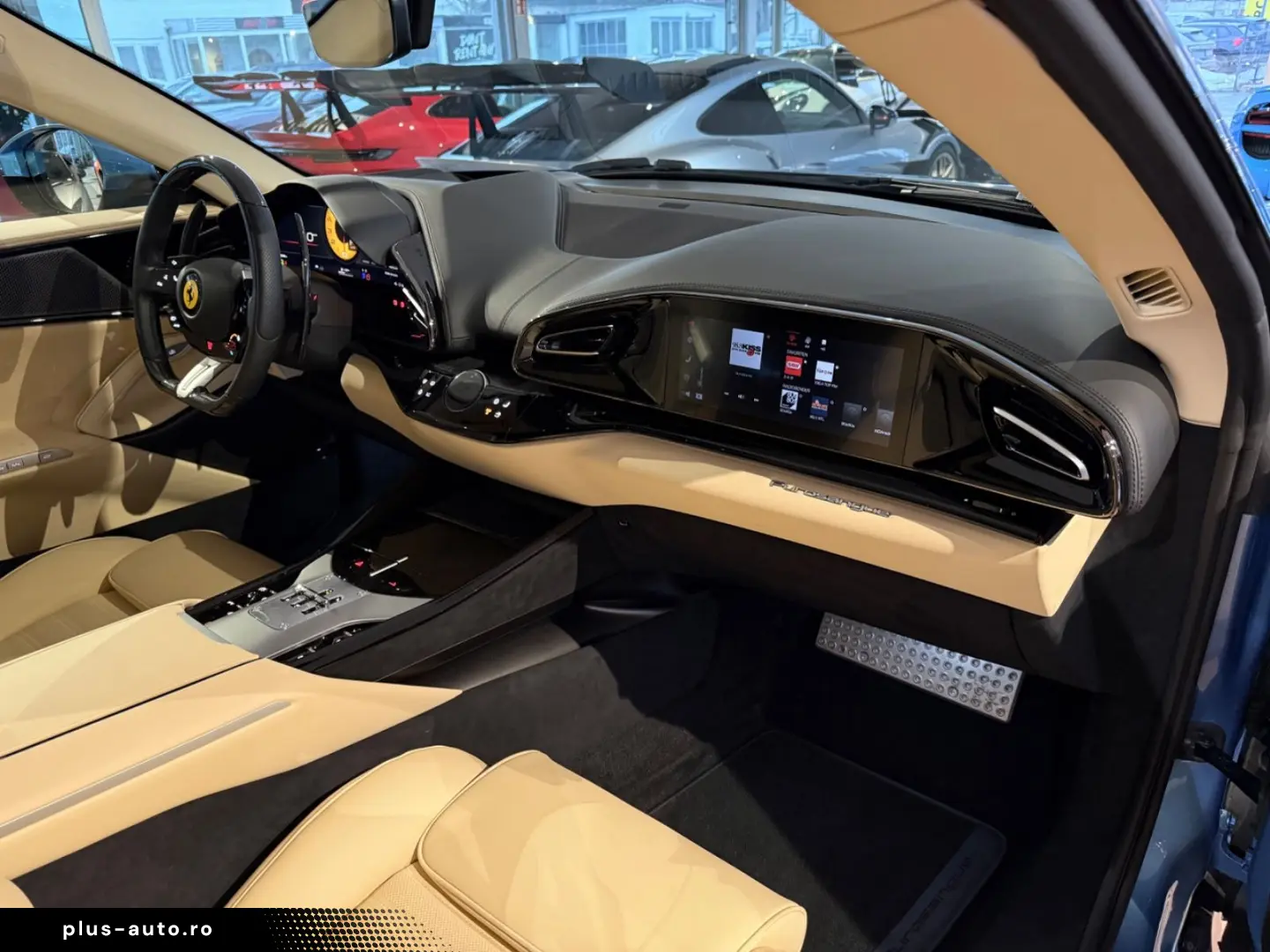 FERRARI Purosangue V12 FULL-CARBON-BLUE PANORAMA