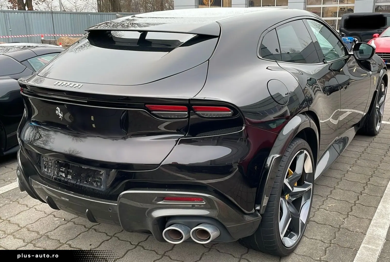 FERRARI Purosangue NUOVO NERO F175 COLOR CARBON OUT INS