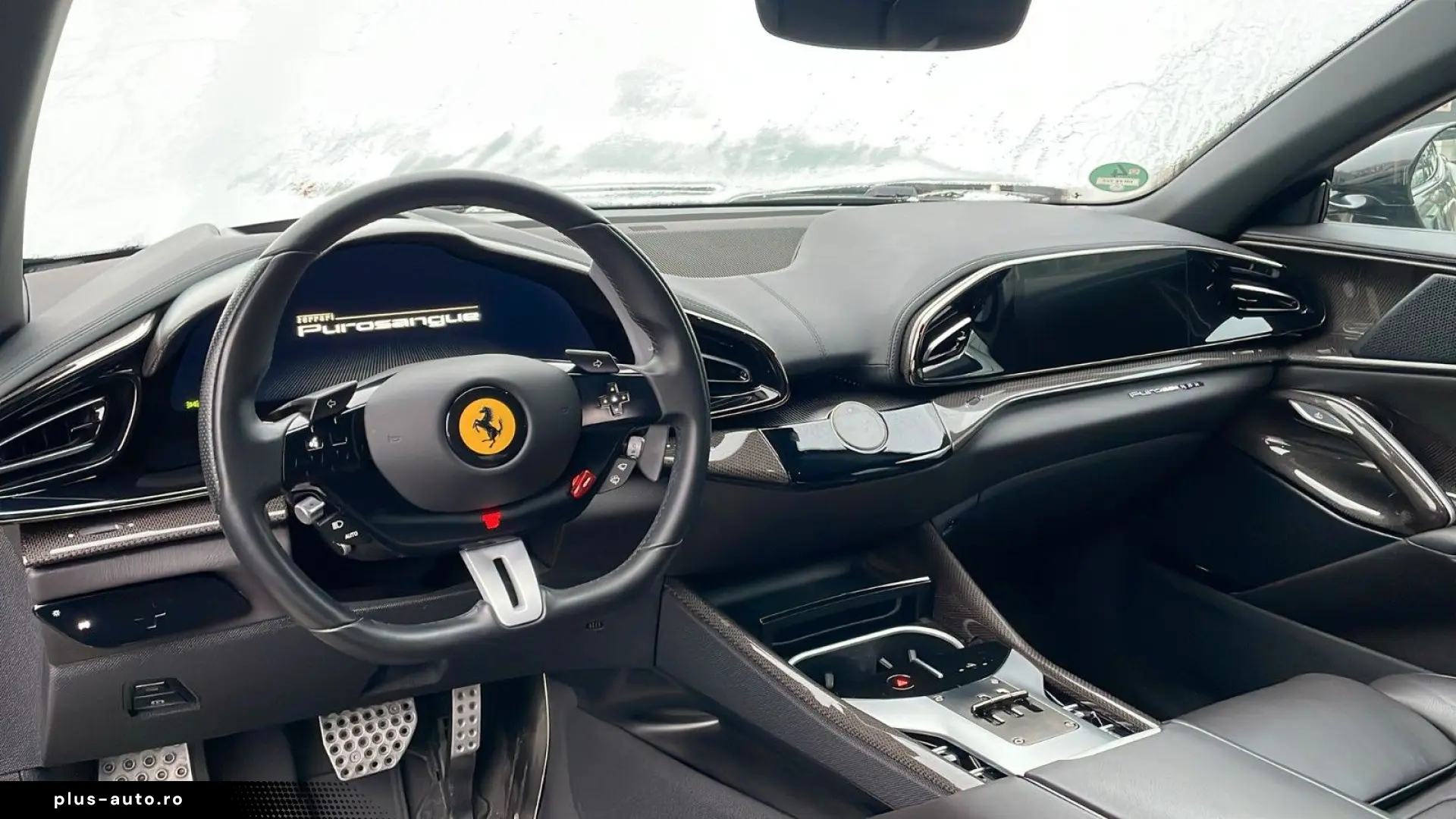 FERRARI Purosangue NUOVO NERO F175 COLOR CARBON OUT INS