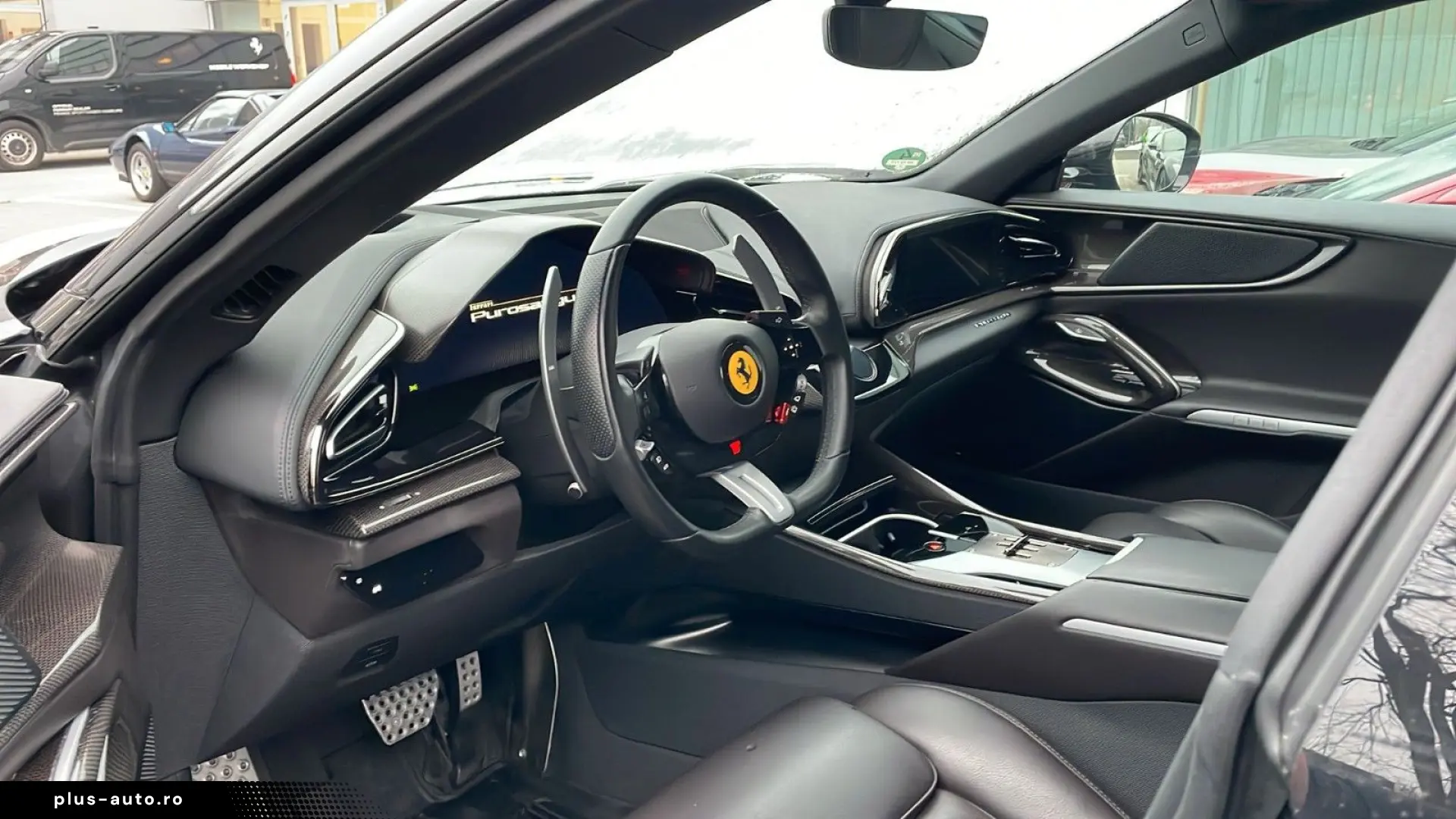 FERRARI Purosangue NUOVO NERO F175 COLOR CARBON OUT INS