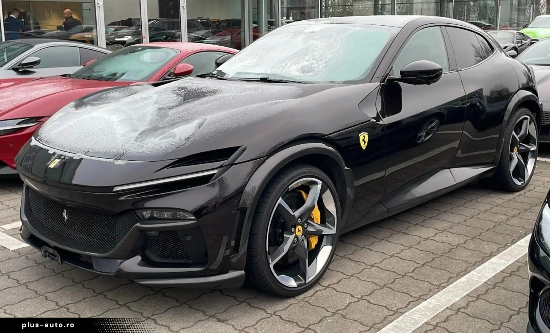 FERRARI Purosangue NUOVO NERO F175 COLOR CARBON OUT INS