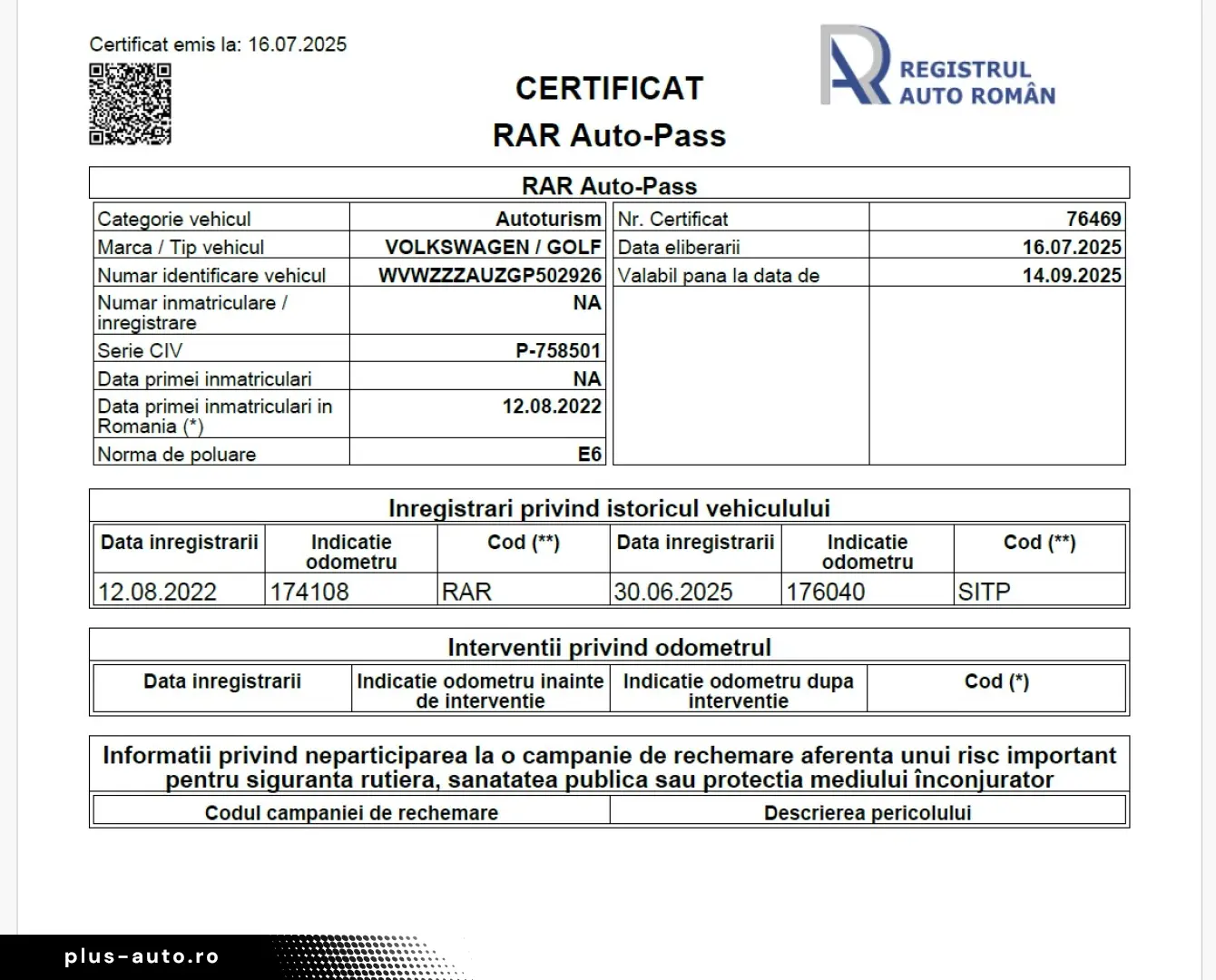 Volkswagen Golf Sportsvan