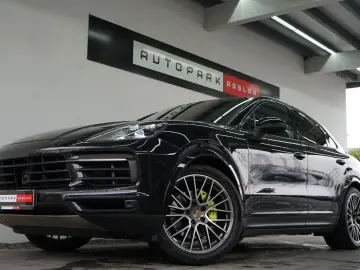 PORSCHE Cayenne Coupe E-Hybrid HeadUp Leder-rot approved