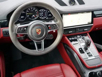 PORSCHE Cayenne Coupe E-Hybrid HeadUp Leder-rot approved