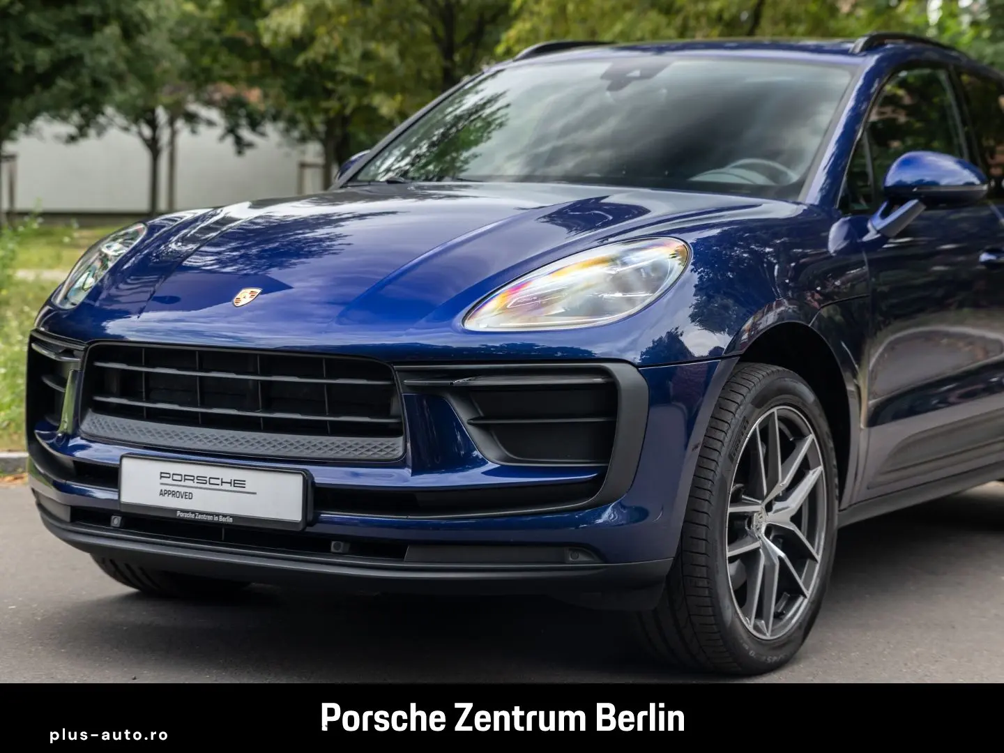 PORSCHE Macan 20-Zoll Rückfahrkamera Enzianblau Panorama