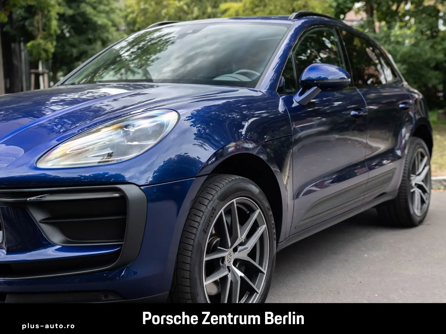 PORSCHE Macan 20-Zoll Rückfahrkamera Enzianblau Panorama