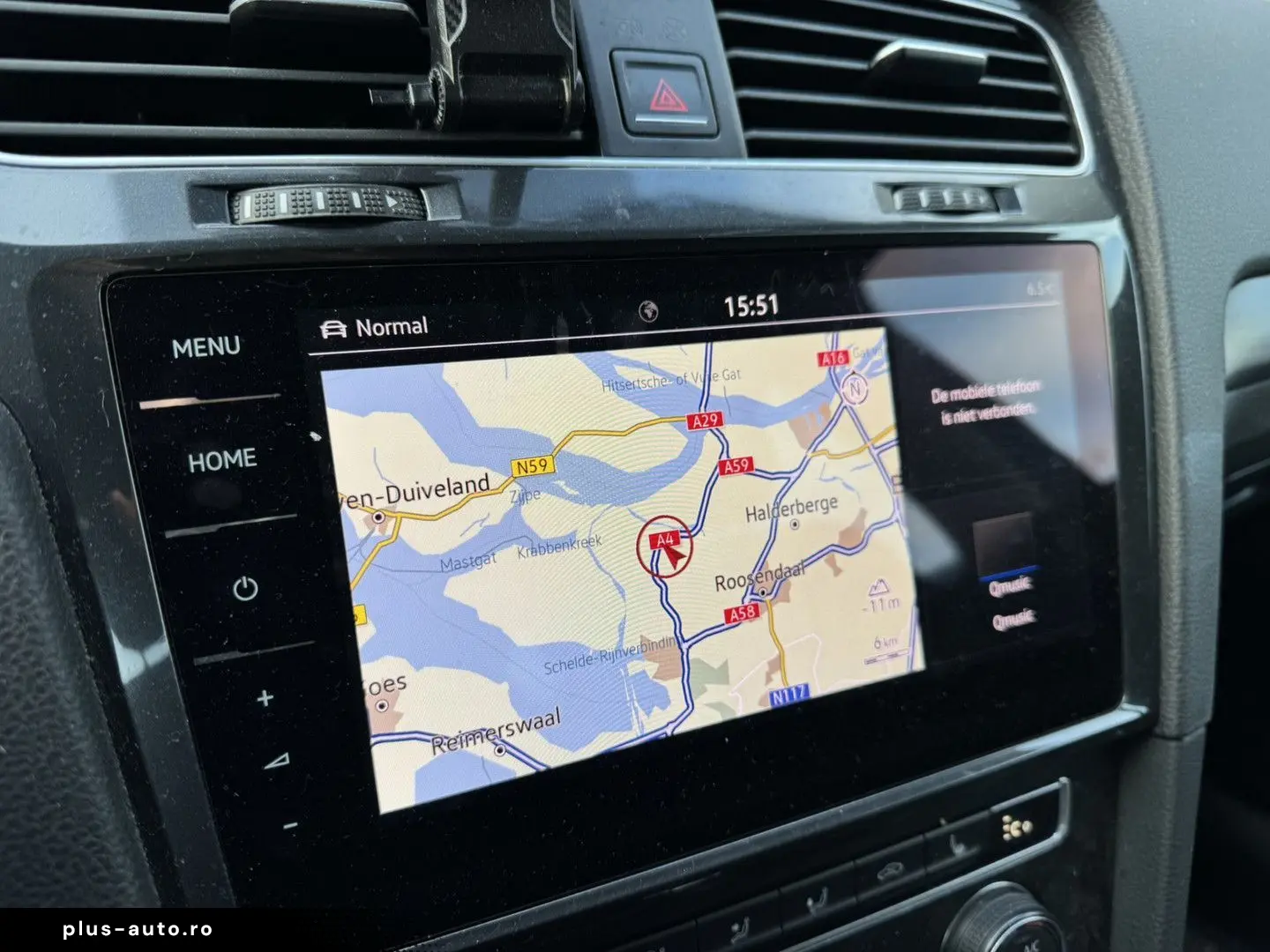VW Golf e-Golf  Navi Camera