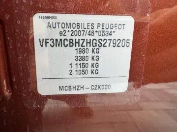 Peugeot 3008 BLUE-HDI  1.6 DIESEL 120 CP  Fab. 12.2016