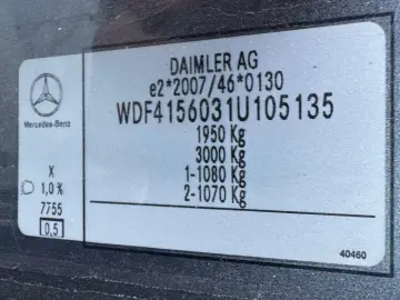 MERCEDES CITAN  FAB. 11.2012  1.5 CDI 75 CP   Euro 5