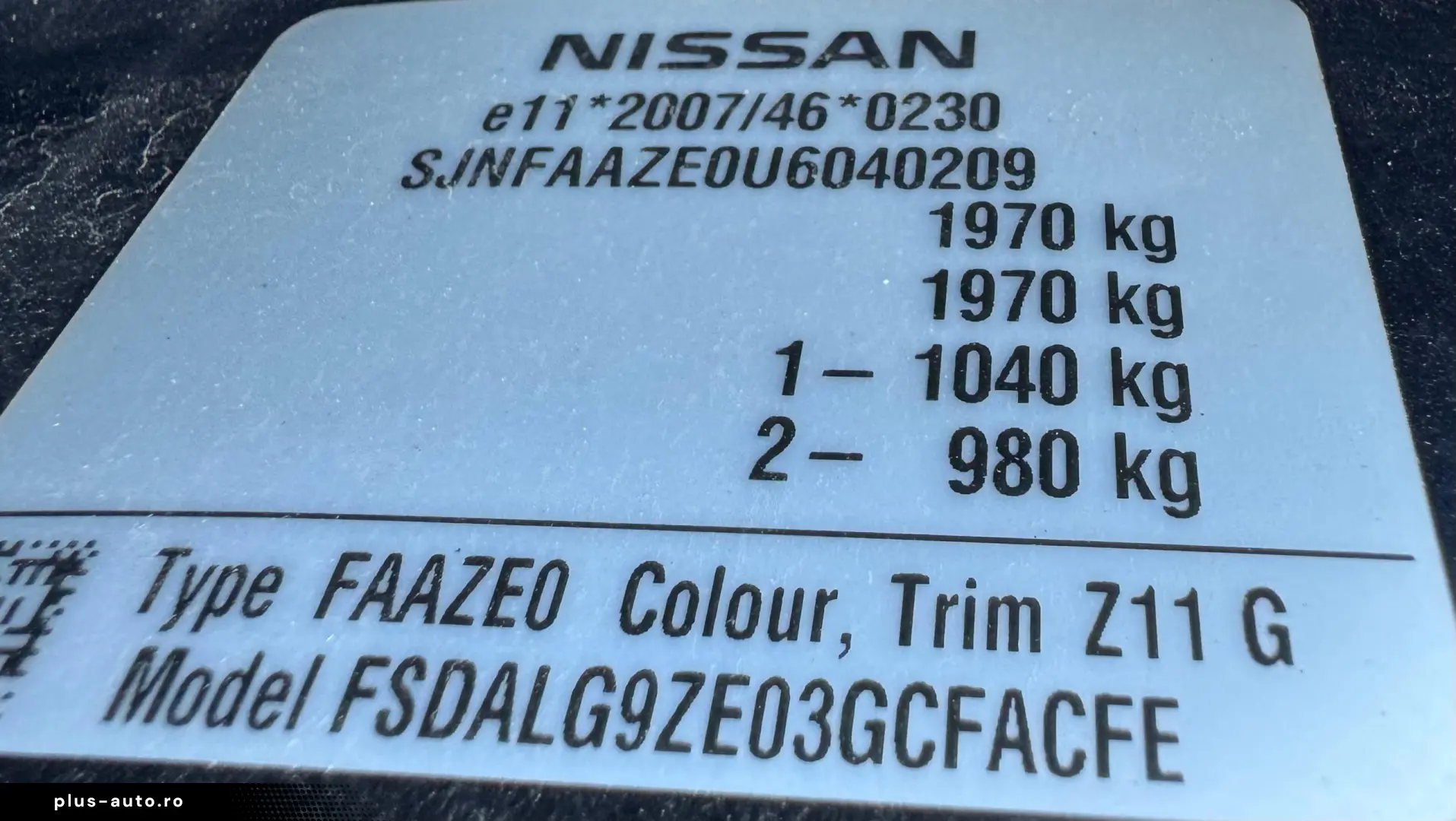 Nissan Leaf RAR EFECTUAT  Fab 02.2016  Electric 80 kWh