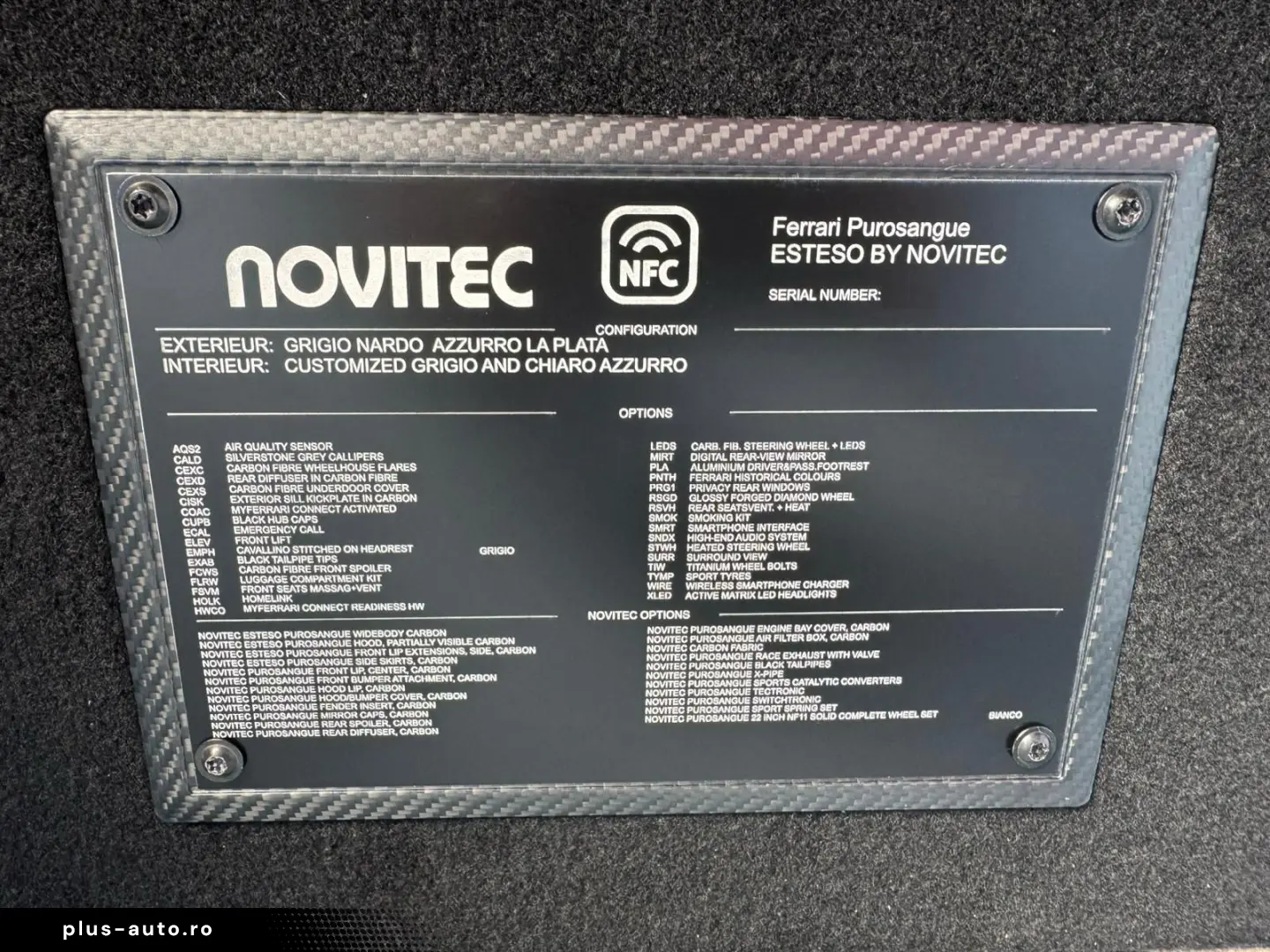Ferrari Purosangue Novitec Esteso