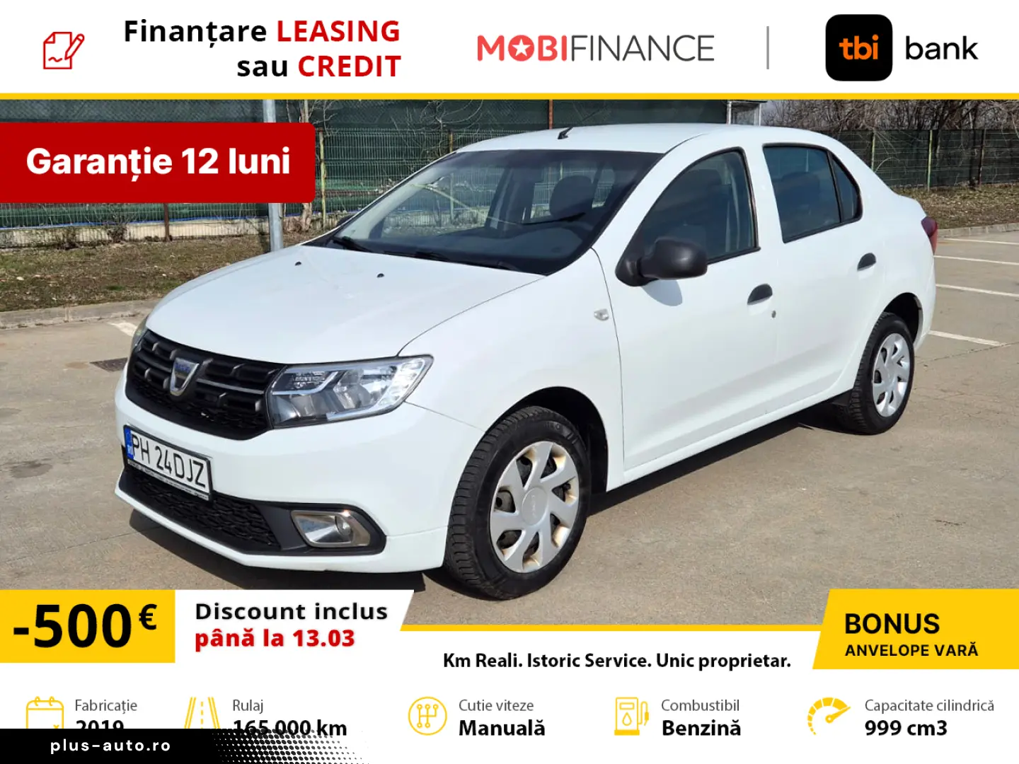 Dacia Logan 1.0 SCe SL PLUS