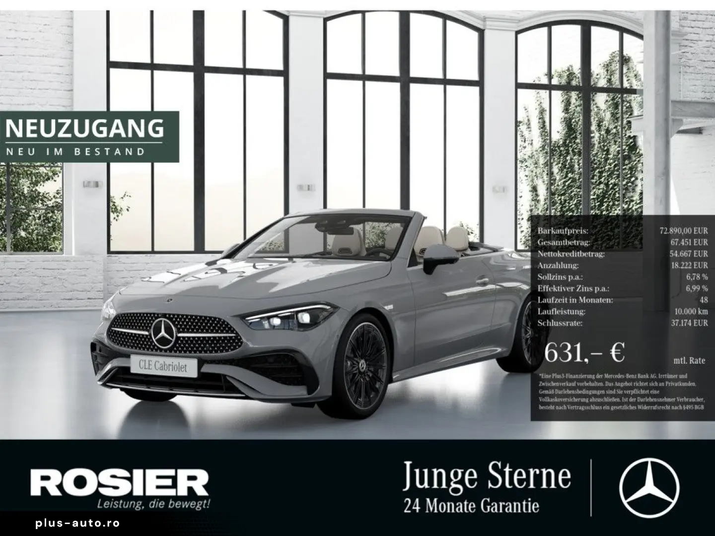 MERCEDES-BENZ CLE 450 4M Cabriolet AMG Sport Advance&hellip;