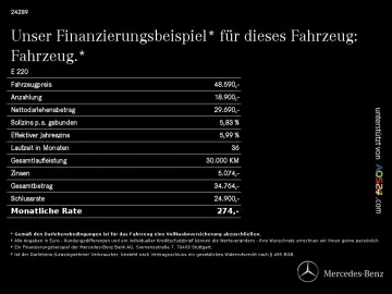 MERCEDES-BENZ E 220 d Avantgarde 360  MEMORY Digital&hellip;