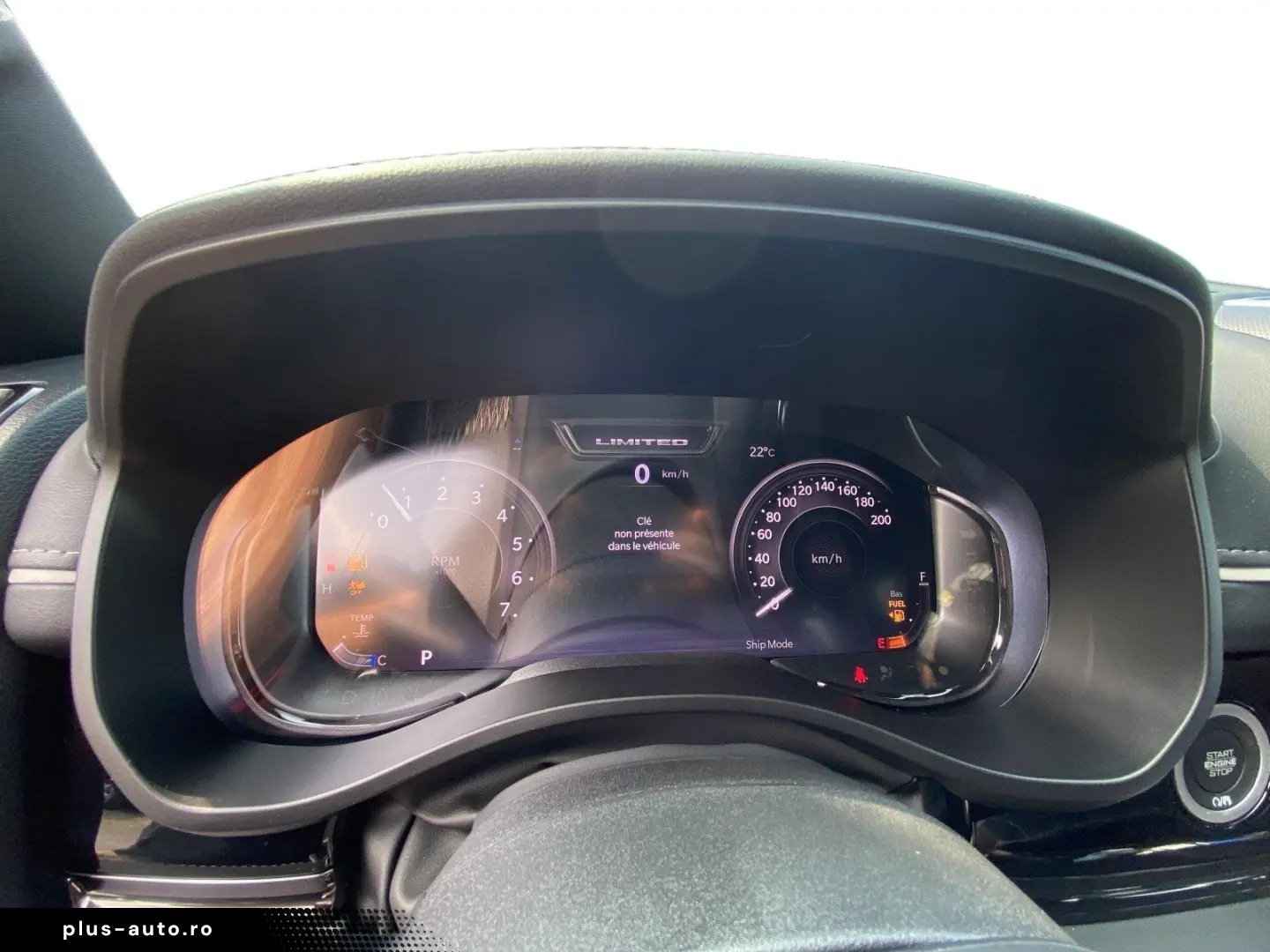 DODGE RAM 1500 Limited Night HO Head Up Bakflip