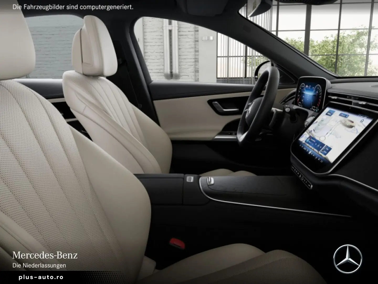 MERCEDES-BENZ E 300 e AMG Advanced NIGHT Burm4D DISTR BEIGE