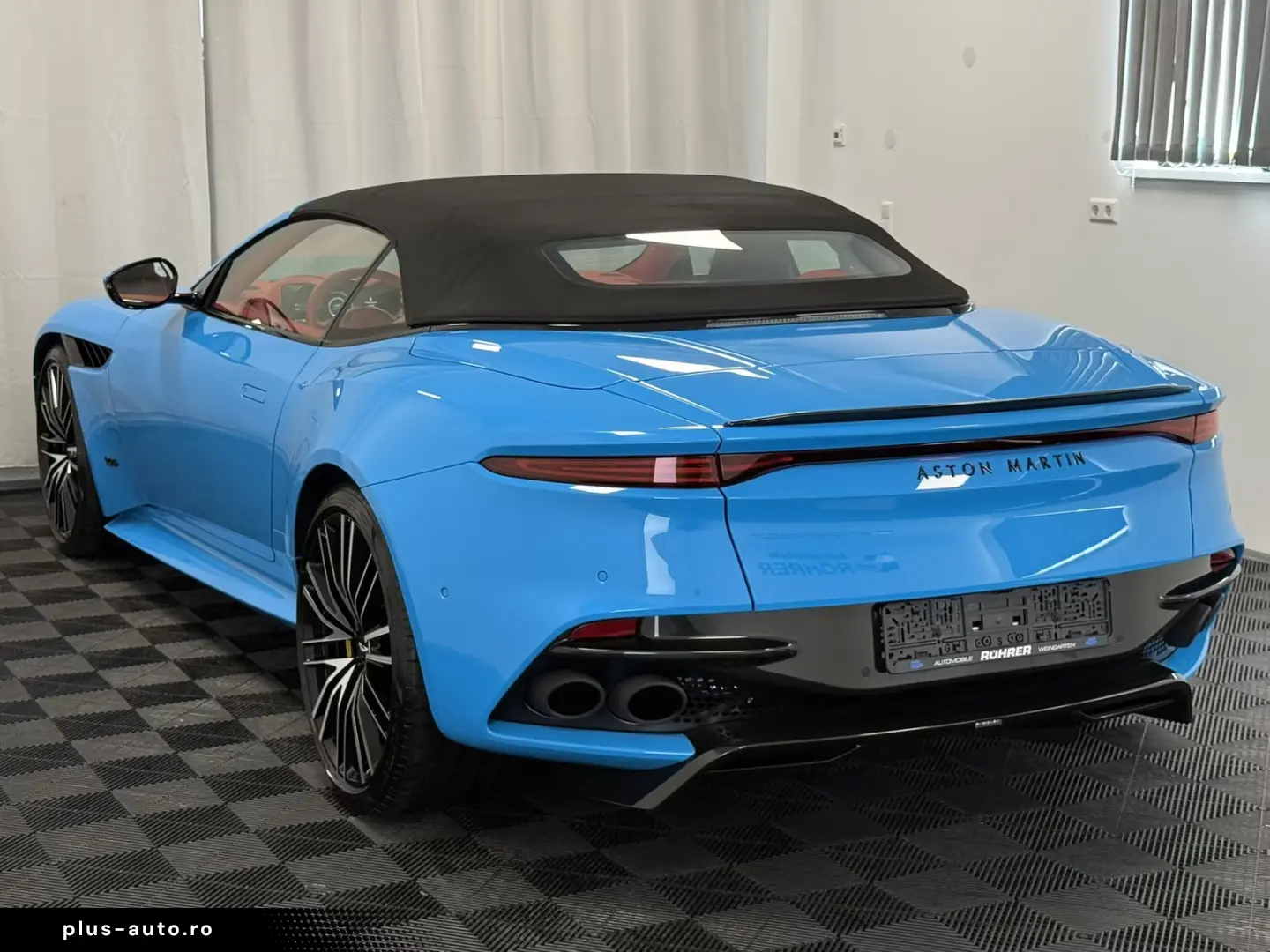 Aston Martin DBS Volante   Elwood Blue-Vivid Red   Titan-AGA