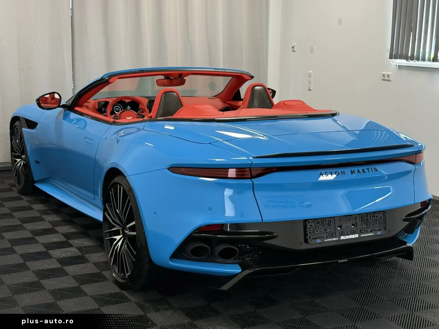 Aston Martin DBS Volante   Elwood Blue-Vivid Red   Titan-AGA