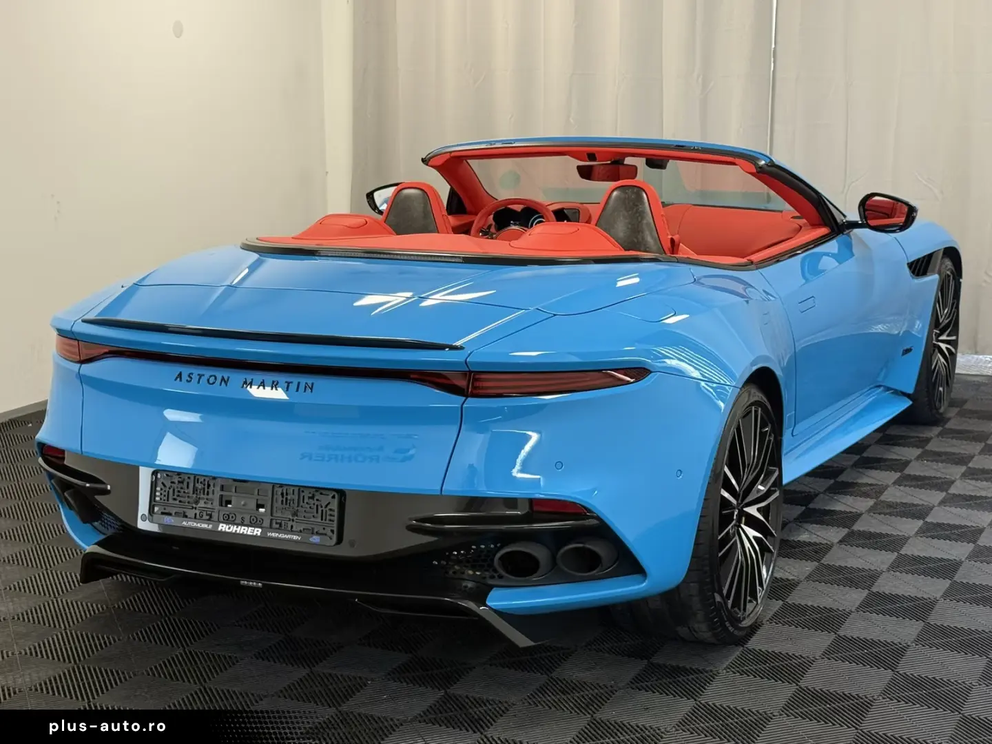 Aston Martin DBS Volante   Elwood Blue-Vivid Red   Titan-AGA