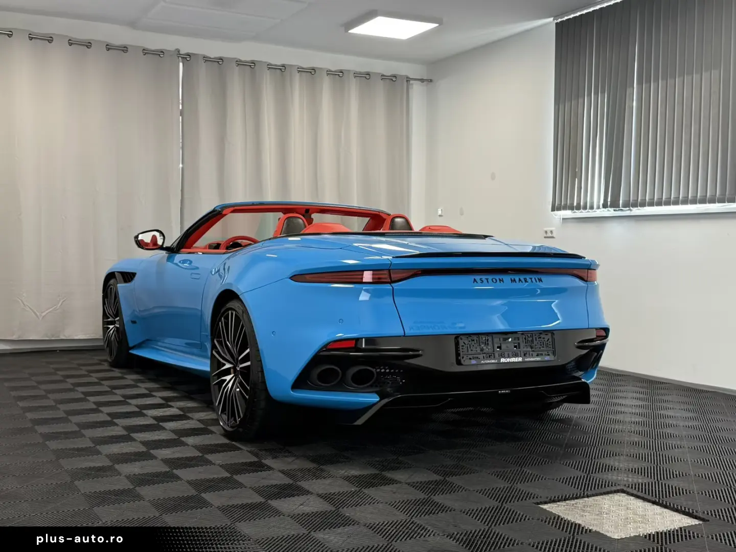 Aston Martin DBS Volante   Elwood Blue-Vivid Red   Titan-AGA