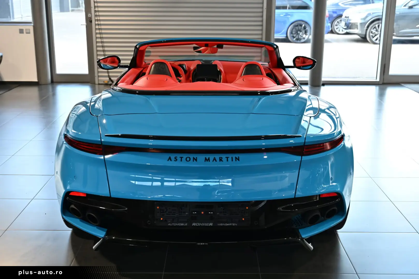 Aston Martin DBS Volante   Elwood Blue-Vivid Red   Titan-AGA