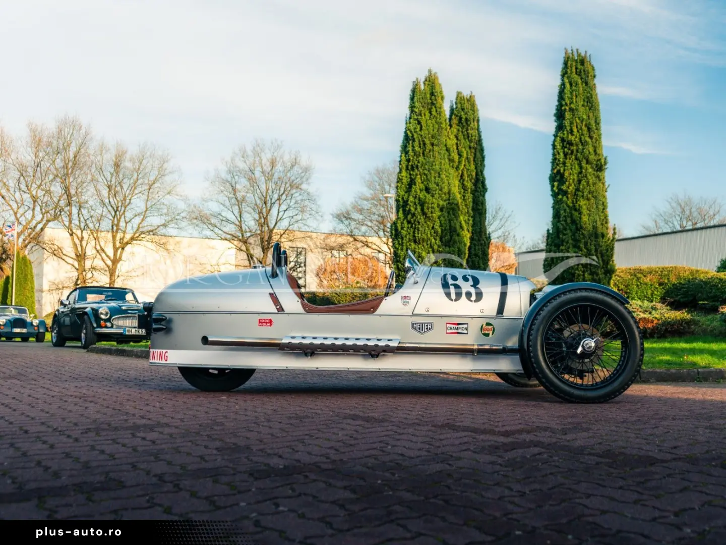 MORGAN 3-Wheeler  matt silber