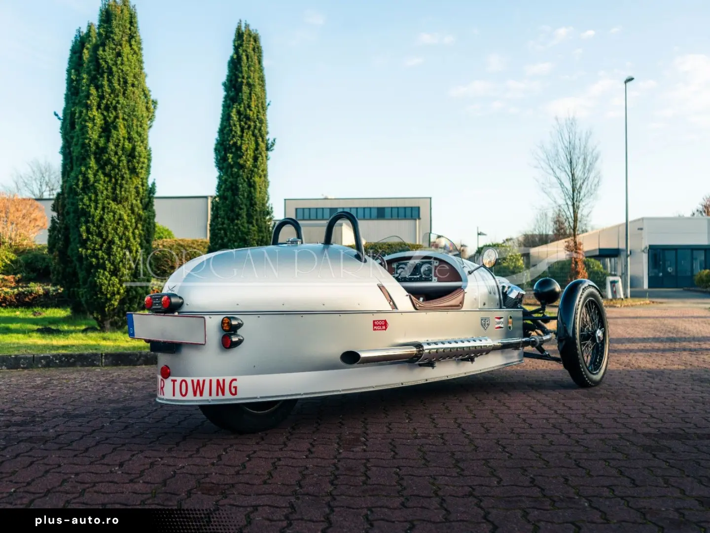 MORGAN 3-Wheeler  matt silber