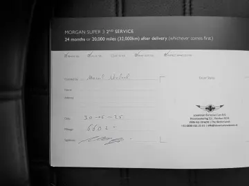 MORGAN SUPER 3 Full Options Luggage Racks