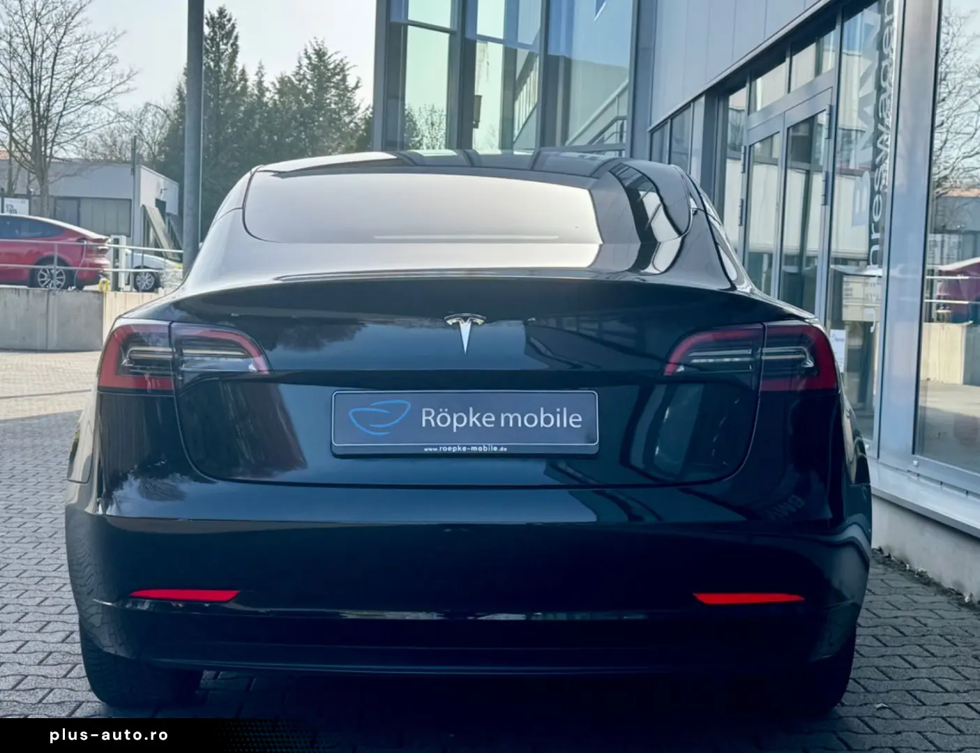 TESLA Model 3 RWD Innen schwarz und weiss VAT