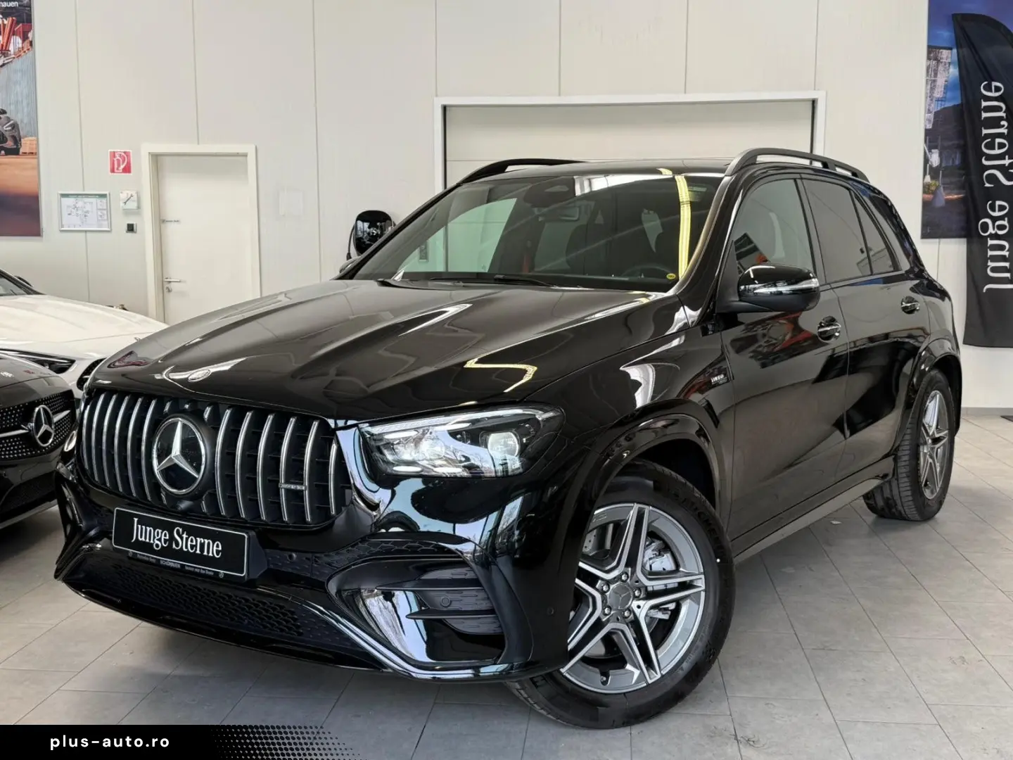MERCEDES-BENZ GLE 53 4M  PANO HUD BURM AHK DISTR MBEAM NIGHT