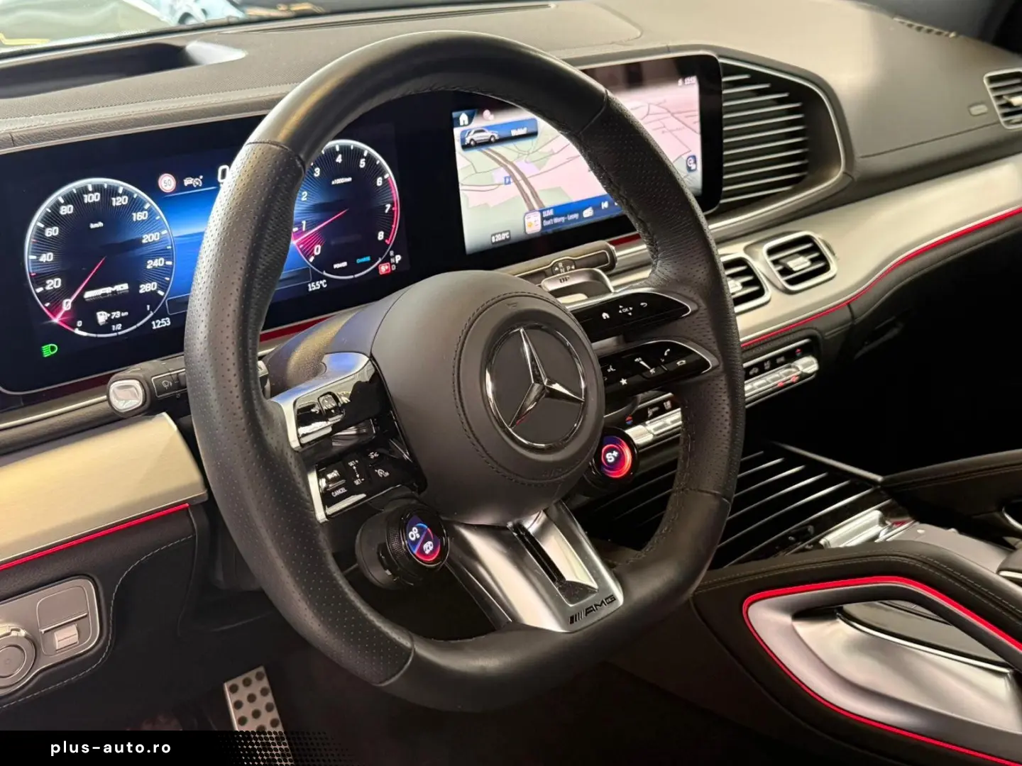 MERCEDES-BENZ GLE 53 4M  PANO HUD BURM AHK DISTR MBEAM NIGHT