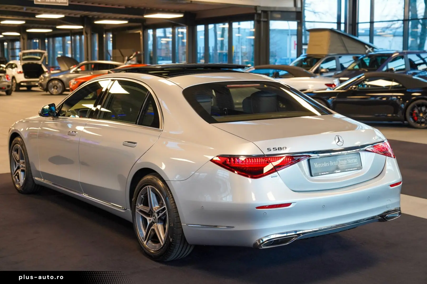 MERCEDES-BENZ S 580 4M Lang MANUFAKTUR yachtblau Exk&hellip;