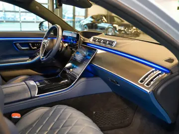 MERCEDES-BENZ S 580 4M Lang MANUFAKTUR yachtblau Exk&hellip;