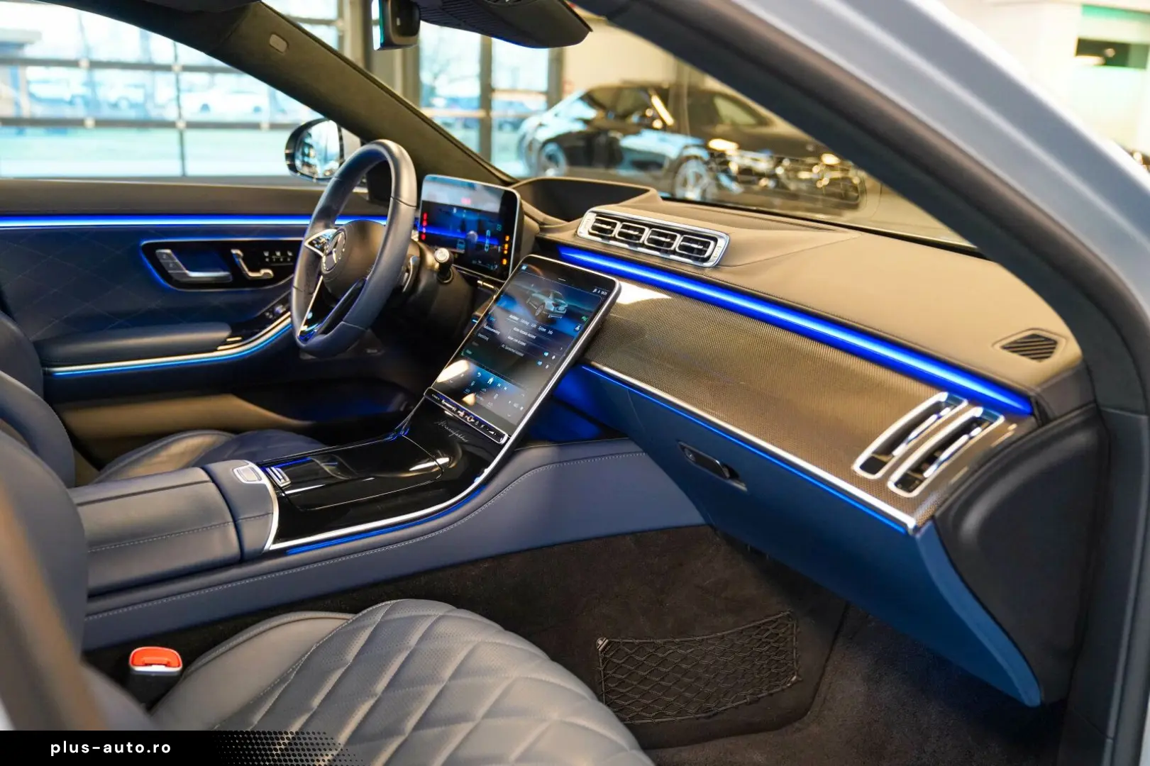 MERCEDES-BENZ S 580 4M Lang MANUFAKTUR yachtblau Exk&hellip;