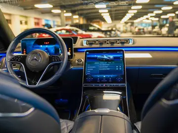 MERCEDES-BENZ S 580 4M Lang MANUFAKTUR yachtblau Exk&hellip;