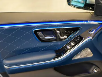 MERCEDES-BENZ S 580 4M Lang MANUFAKTUR yachtblau Exk&hellip;