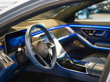 MERCEDES-BENZ S 580 4M Lang MANUFAKTUR yachtblau Exk&hellip;