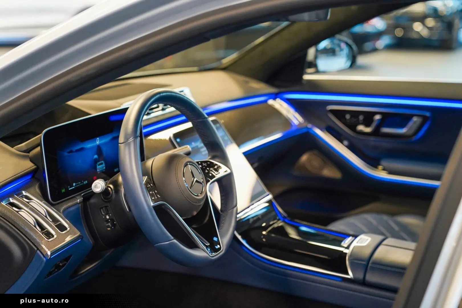 MERCEDES-BENZ S 580 4M Lang MANUFAKTUR yachtblau Exk&hellip;