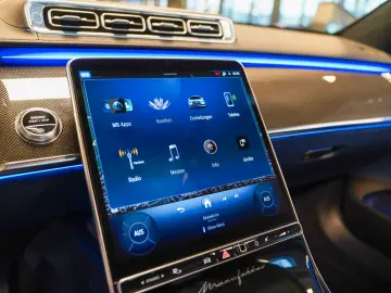 MERCEDES-BENZ S 580 4M Lang MANUFAKTUR yachtblau Exk&hellip;