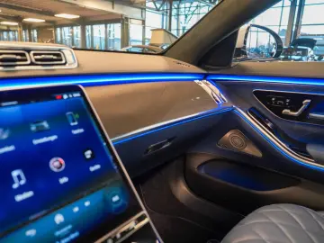 MERCEDES-BENZ S 580 4M Lang MANUFAKTUR yachtblau Exk&hellip;