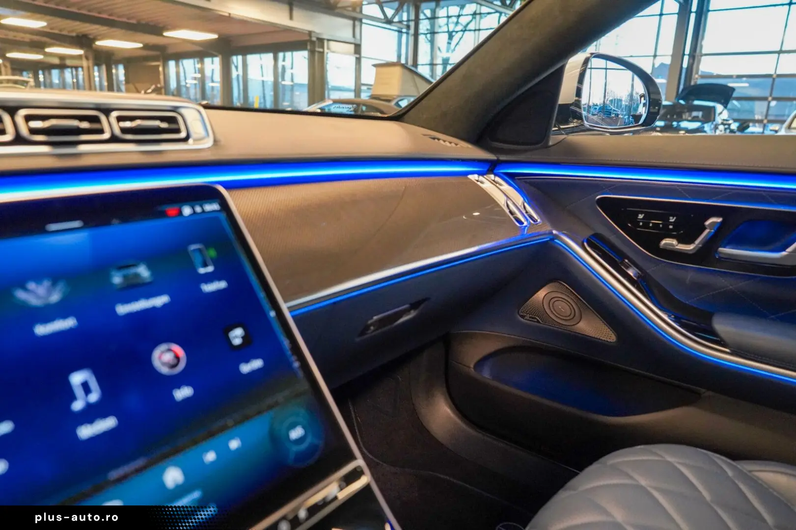 MERCEDES-BENZ S 580 4M Lang MANUFAKTUR yachtblau Exk&hellip;