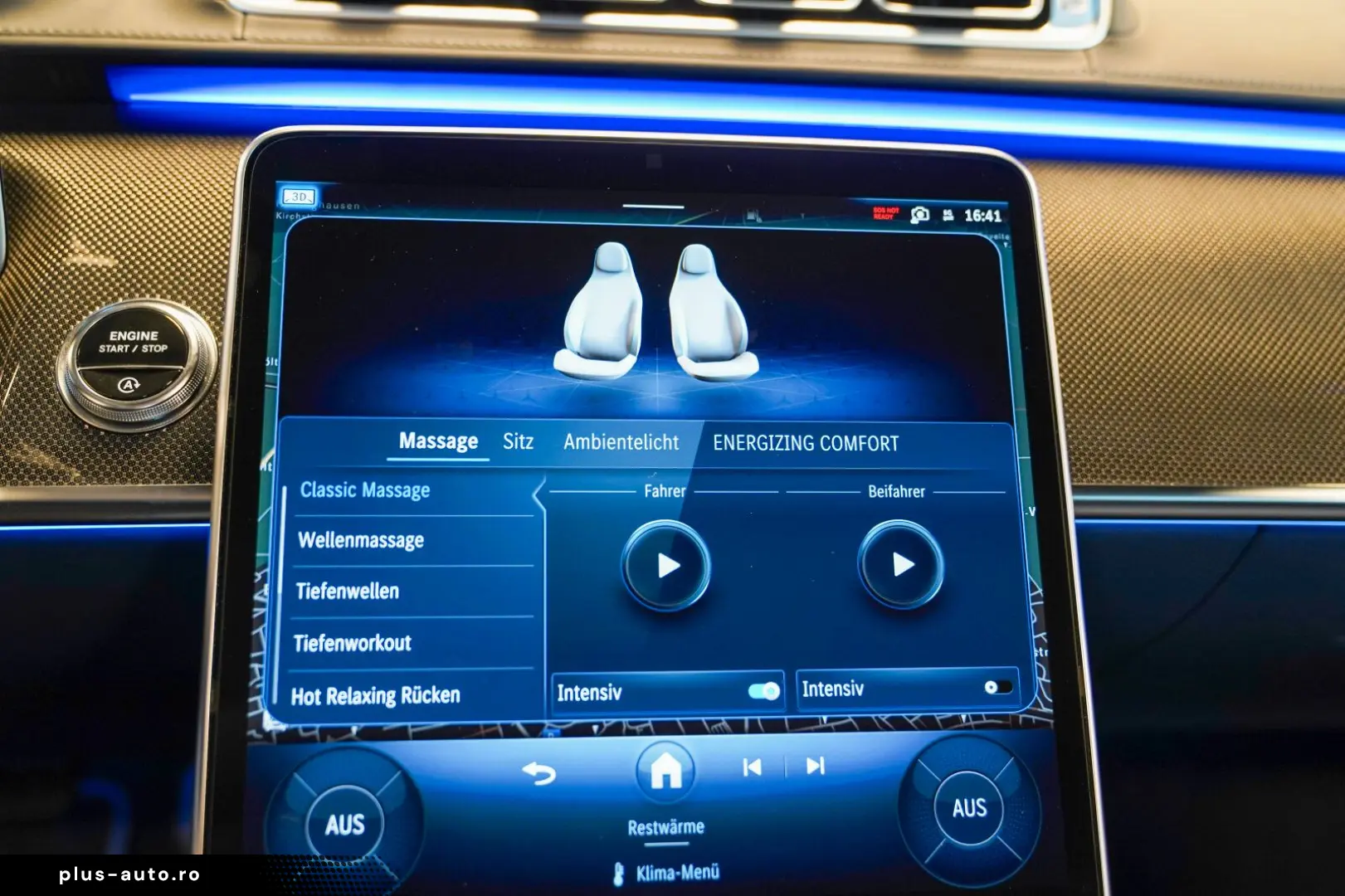 MERCEDES-BENZ S 580 4M Lang MANUFAKTUR yachtblau Exk&hellip;