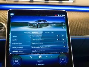 MERCEDES-BENZ S 580 4M Lang MANUFAKTUR yachtblau Exk&hellip;