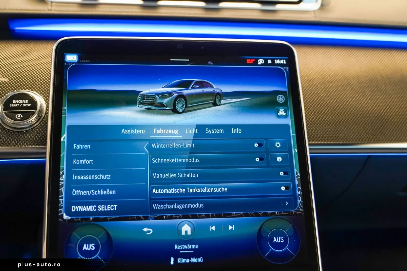 MERCEDES-BENZ S 580 4M Lang MANUFAKTUR yachtblau Exk&hellip;