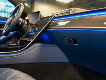 MERCEDES-BENZ S 580 4M Lang MANUFAKTUR yachtblau Exk&hellip;