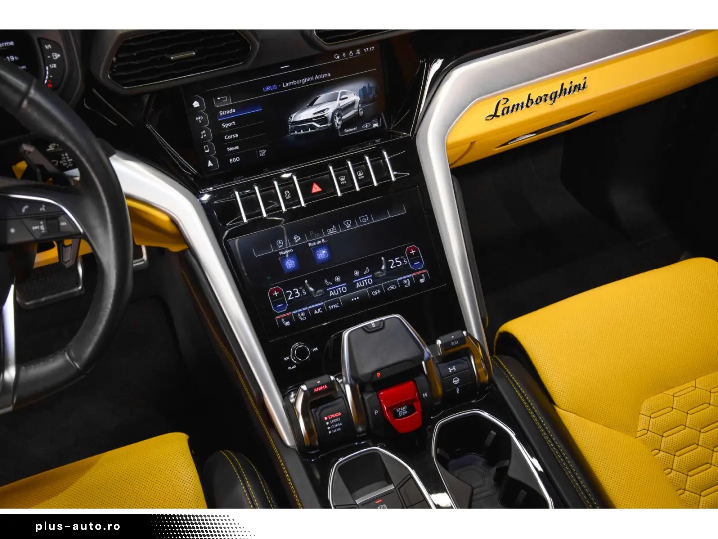 LAMBORGHINI Urus V8 - GRIGIO KERES   GIALLO