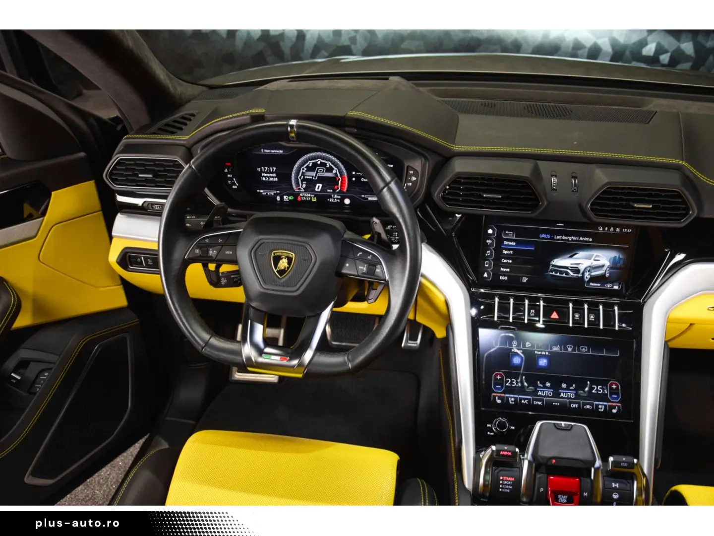 LAMBORGHINI Urus V8 - GRIGIO KERES   GIALLO