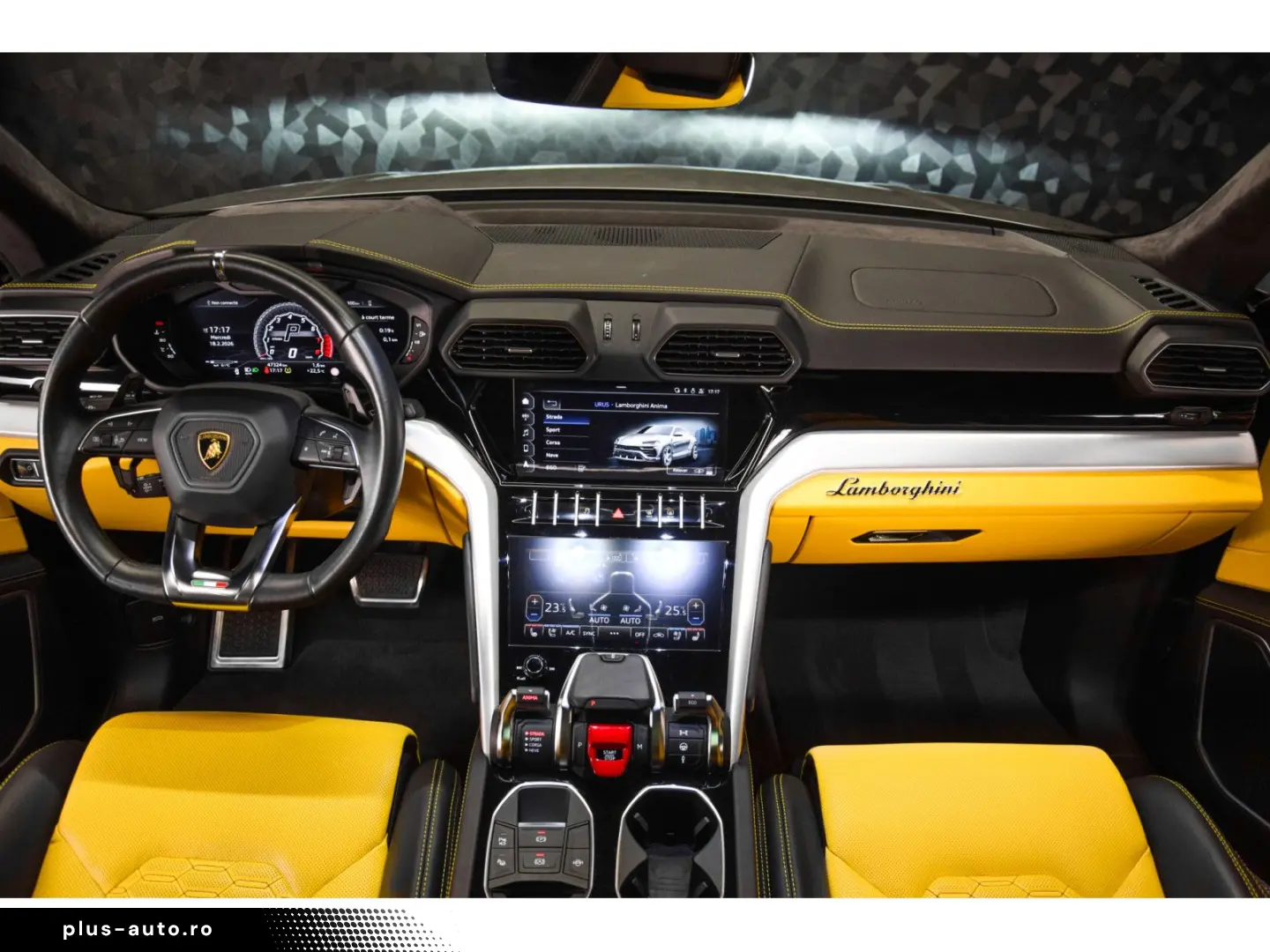 LAMBORGHINI Urus V8 - GRIGIO KERES   GIALLO