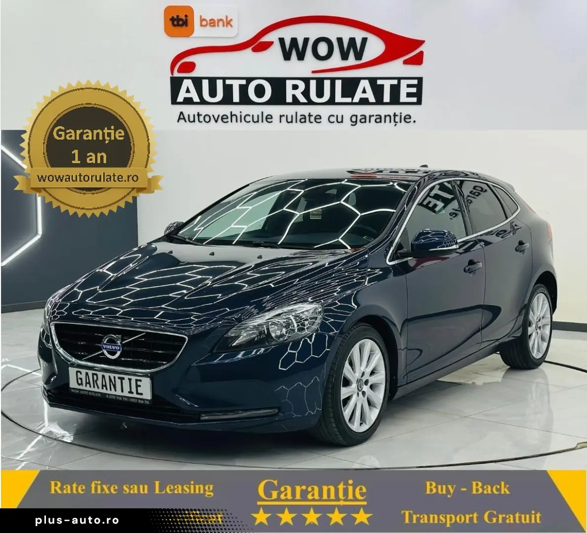 VOLVO V40 2015 1.6D E5 Garantie 12 Luni Rate Avans 0 Doar Cu